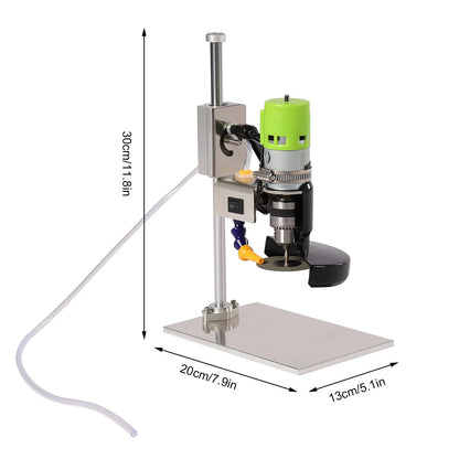 6000R/Min Electric DIY Wine Bottle Cutter Machine