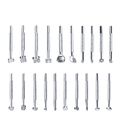 20-Piece Leather Stamping Tool Set