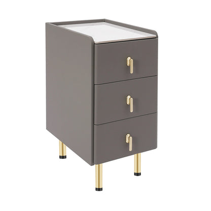 Bedside Cabinet with Drawers – Narrow Nightstand