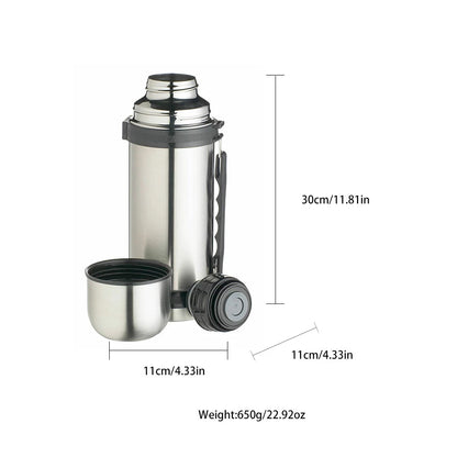35.3oz Stainless Steel Vacuum Thermos Flask