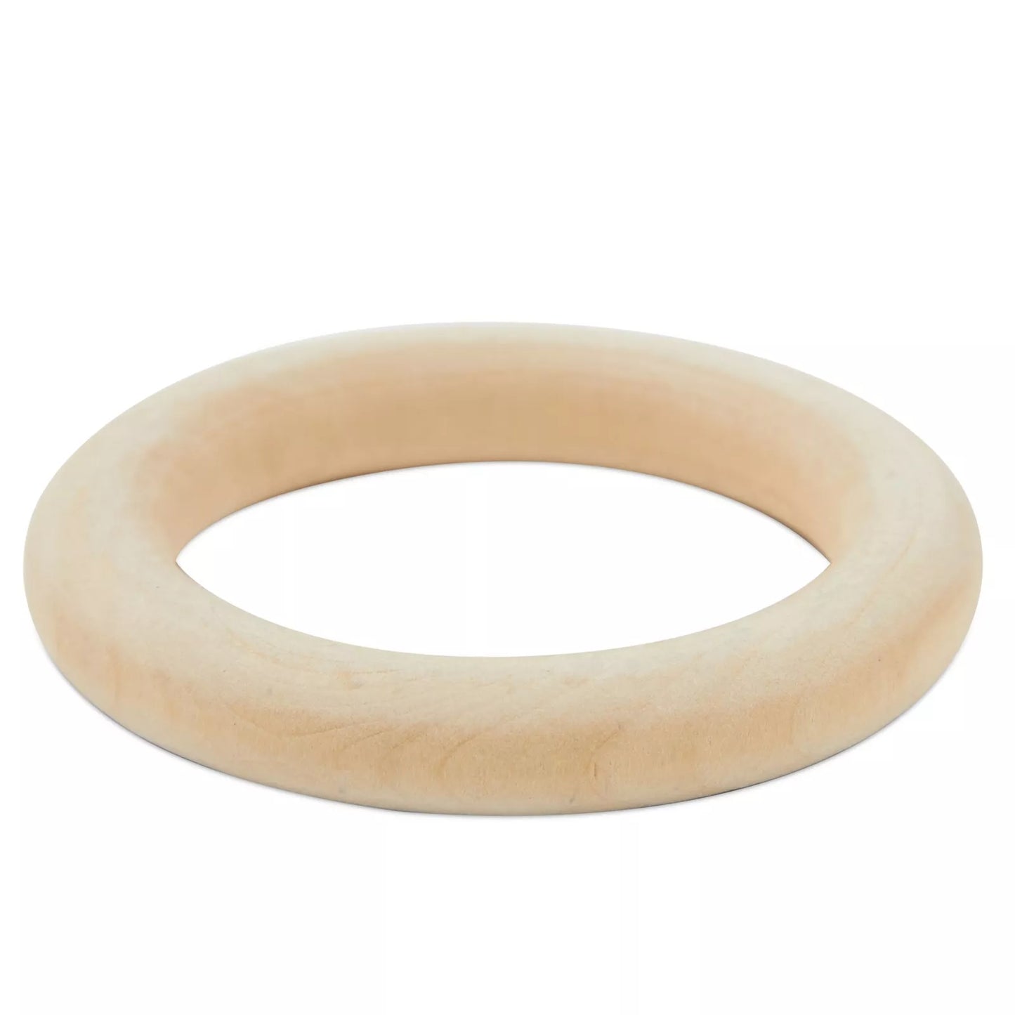 30 Pack 3 Inch Wooden Rings for Crafts