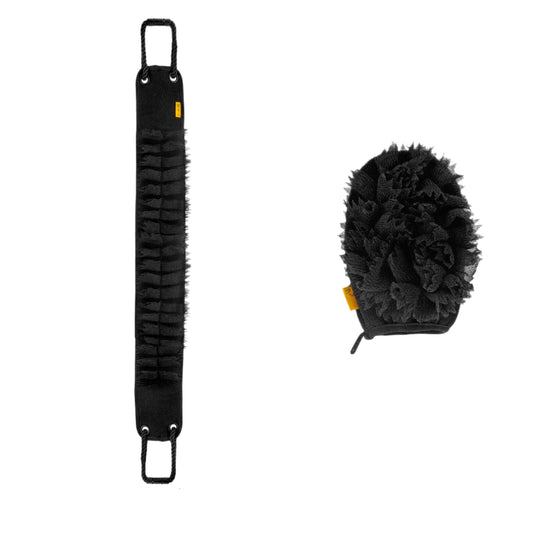 2pcs Shower Exfoliating Back Scrubber Set
