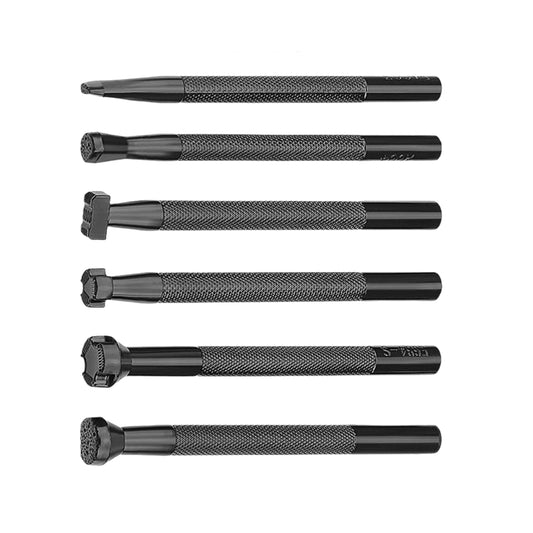6-Piece Leather Craft Stamping Tools Set