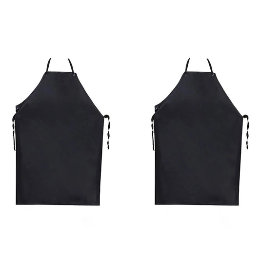 2 Pack Heavy Duty PVC Waterproof Aprons