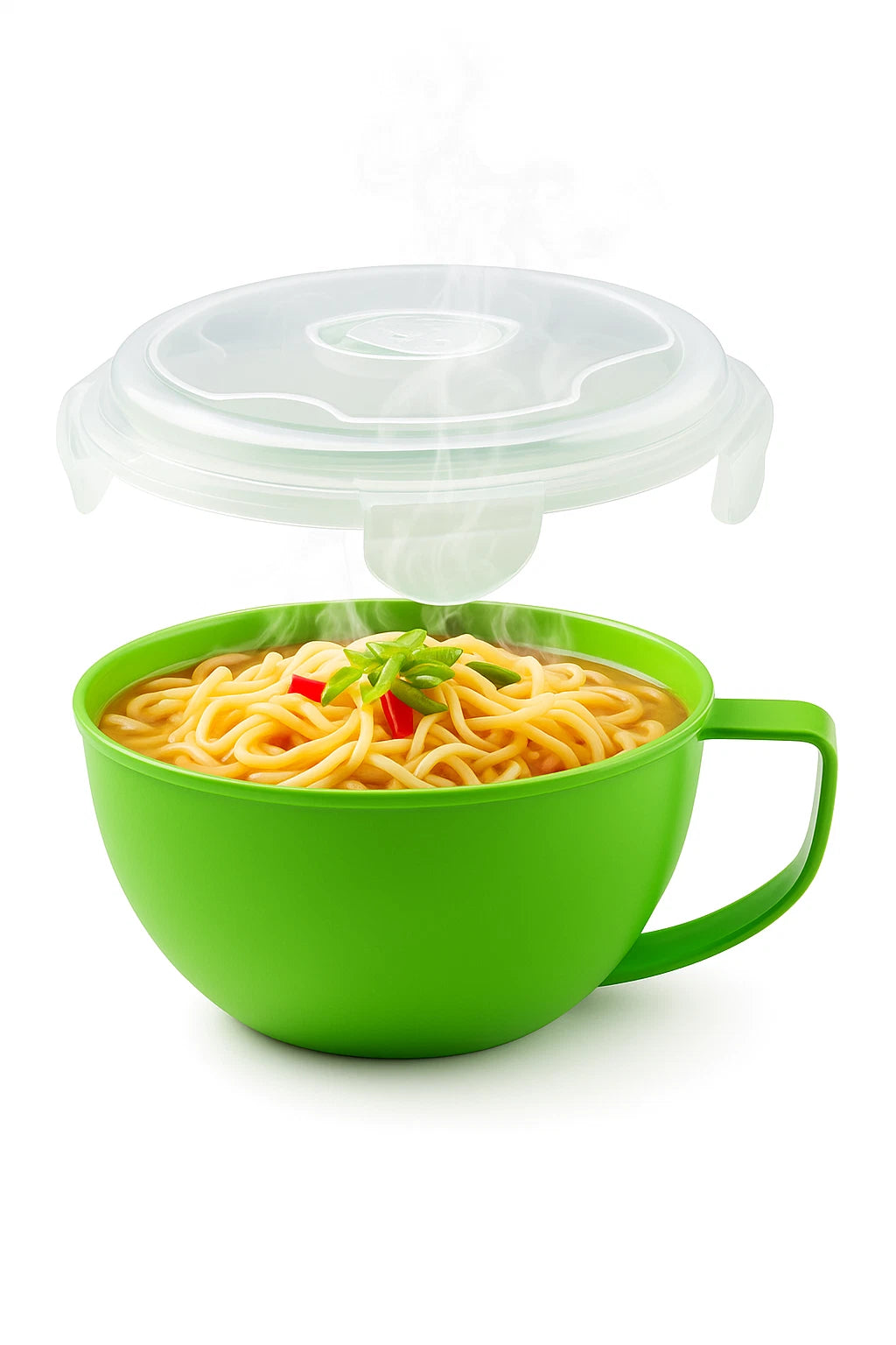Home Collection Microwave Soup and Noodle Bowl with Lid