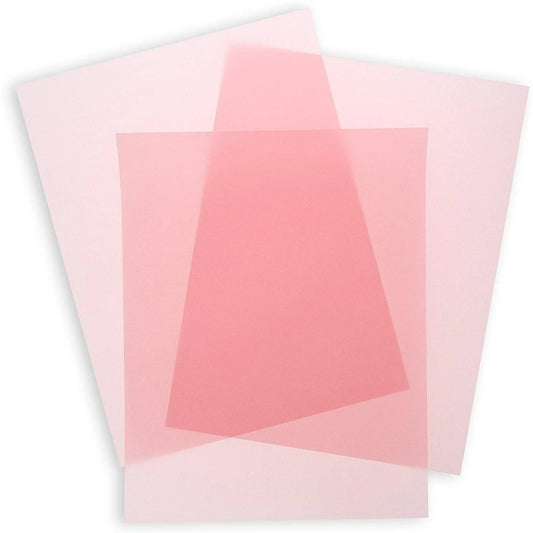 50 Sheets Blush Pink Vellum Paper