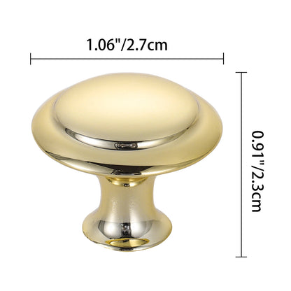 20PCS Brushed Gold Cabinet Knobs