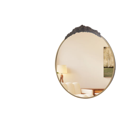 Baroque Brass Wall Mirror