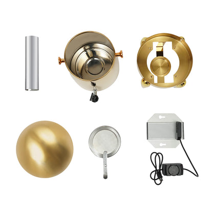 12L Gold Stainless Steel Insulated Beverage Dispenser