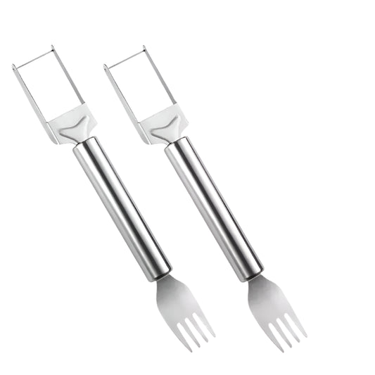 Watermelon Slicer Cutter – 2-in-1 Fork & Stainless Steel