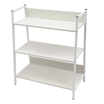 3-Tier Industrial Bookshelf Ladder Storage Shelf