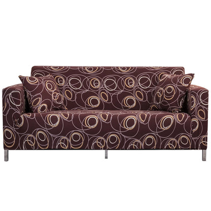 4-Seat Printed Sofa Cover