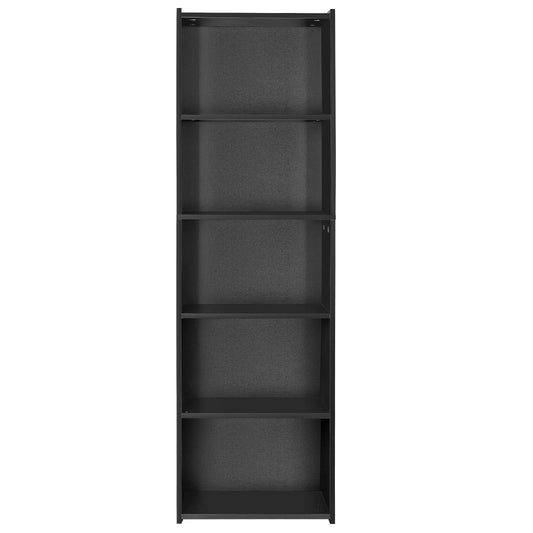 2-Pack 51'' Tall Bookcases – 5-Tier