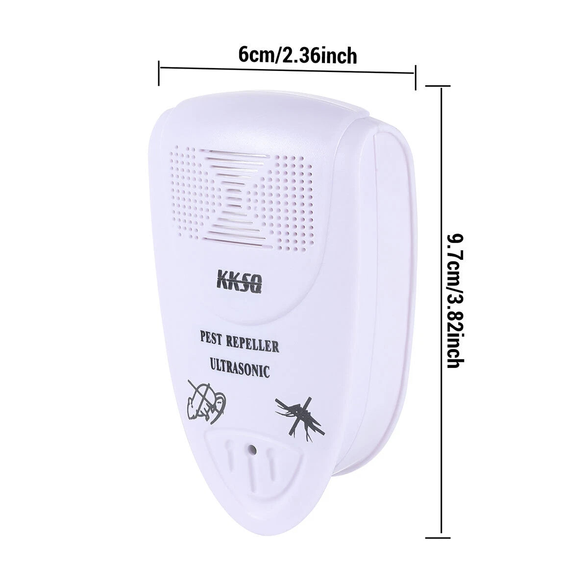 Ultrasonic Pest Repeller Plug-In White