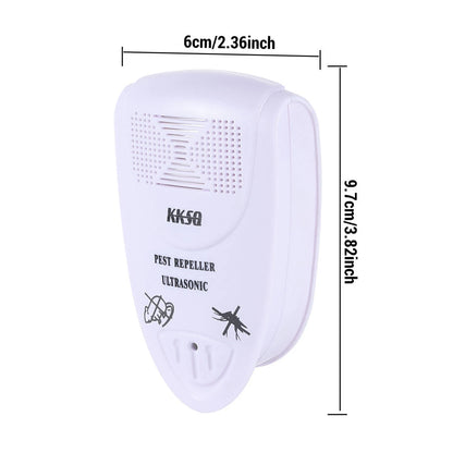 Ultrasonic Pest Repeller Plug-In White