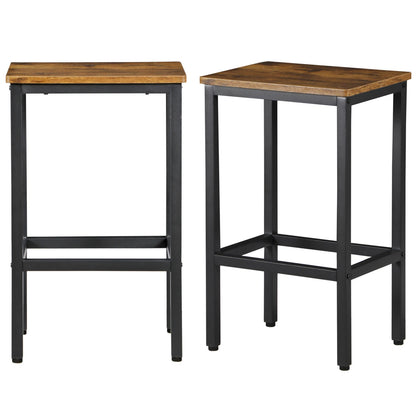 Set of 2 Counter Height Bar Stools
