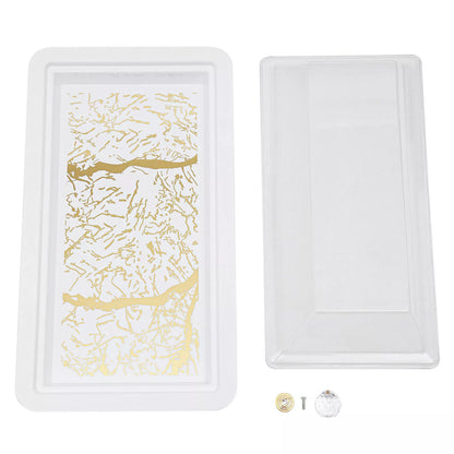 Acrylic Cake Stand Serving Tray with Lid