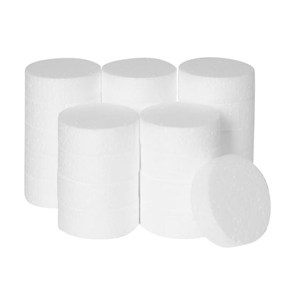 24-Pack Foam Circles for Crafts