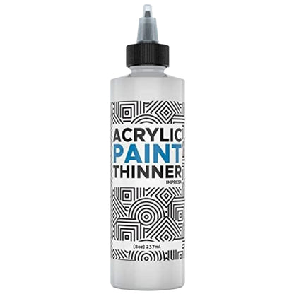 8oz Acrylic Paint Thinner for Slow Drying Acrylics