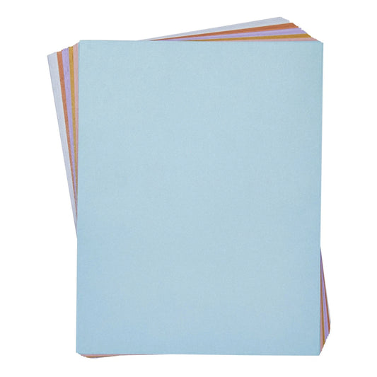 96 Sheets Metallic Craft Paper – 6 Assorted Colors