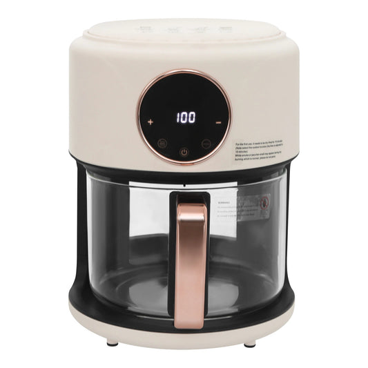 4.2L / 3.81Qt Glass Tabletop Air Fryer