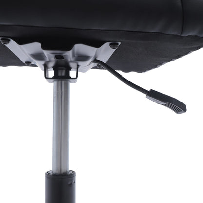 Office Foot Stool with Wheels Height Adjustable Rolling Leg Rest
