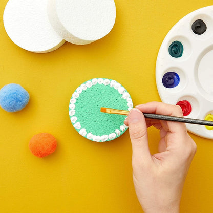 24-Pack Foam Circles for Crafts