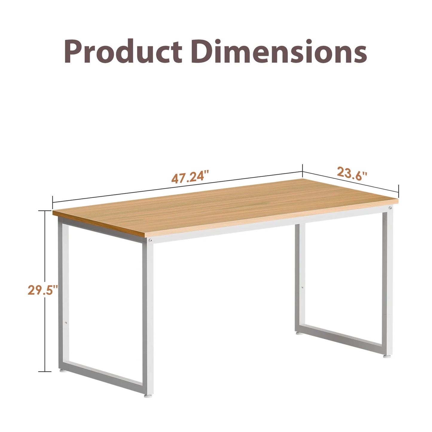 47" Computer Writing Desk