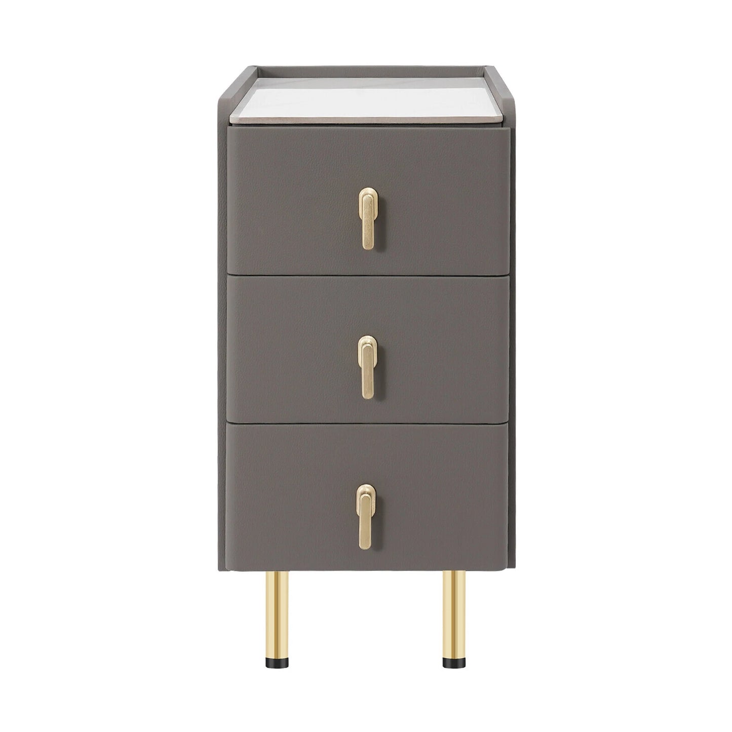Bedside Cabinet with Drawers – Narrow Nightstand
