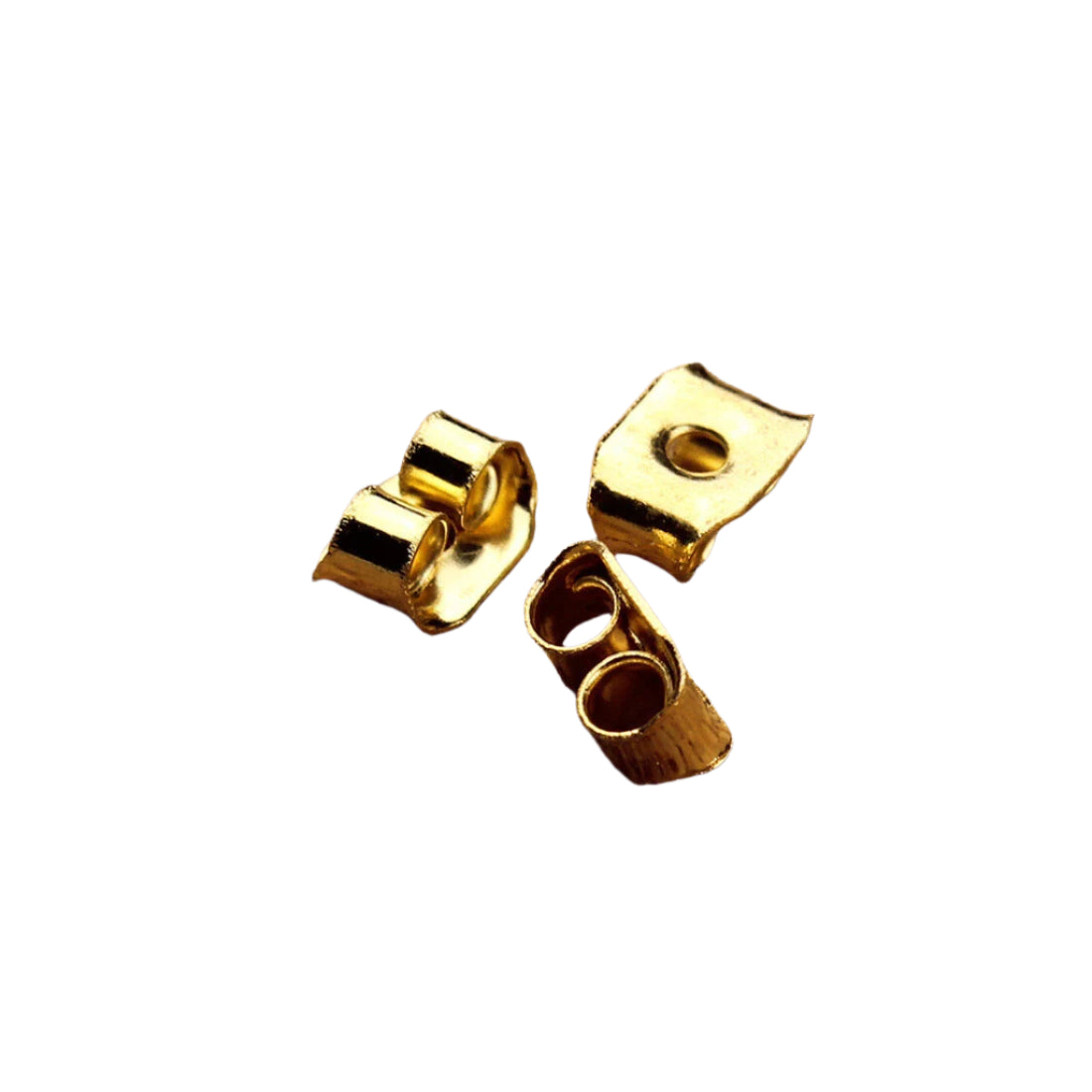 100 Pack Earring Back Butterfly Ear Nuts