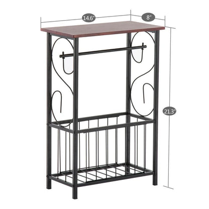 Bathroom Table Toilet Paper Holder Stand