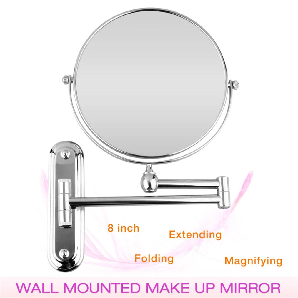 360° Swivel Wall-Mounted Makeup Mirror