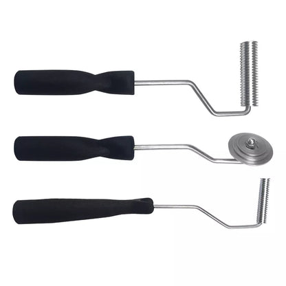 3-Piece Fiberglass Bubble Paddle Laminating Roller Tool Kit