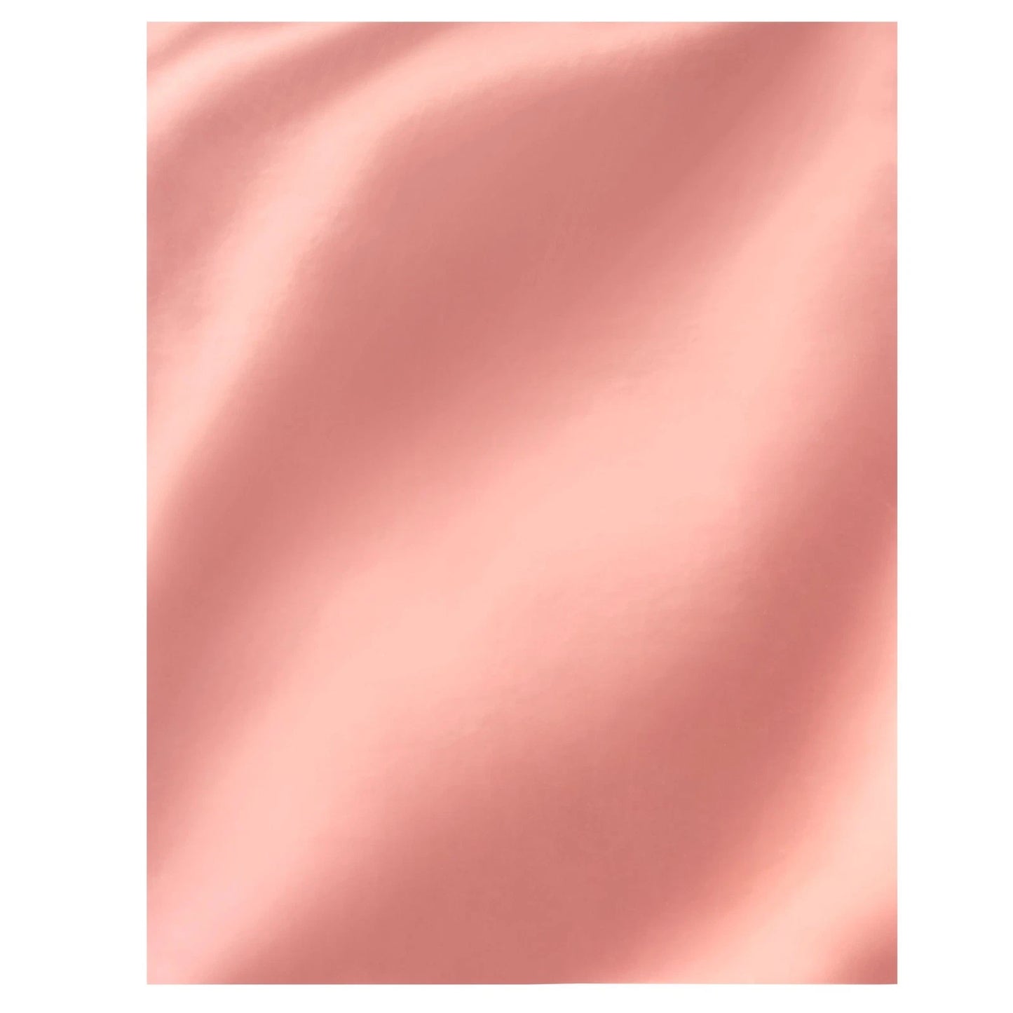 50 Pack Metallic Rose Gold Cardstock Sheets