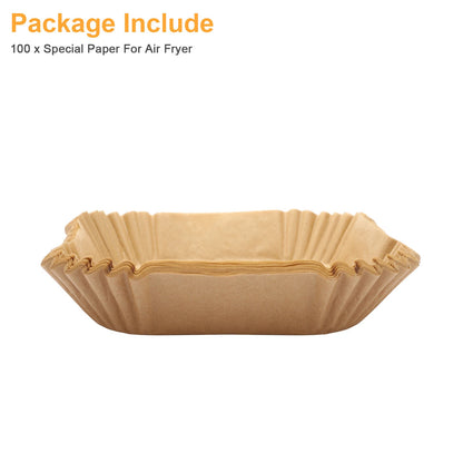 Home Collection 100 Pcs Air Fryer Paper Liners