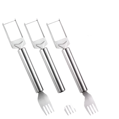 Watermelon Slicer Cutter – 2-in-1 Fork & Stainless Steel