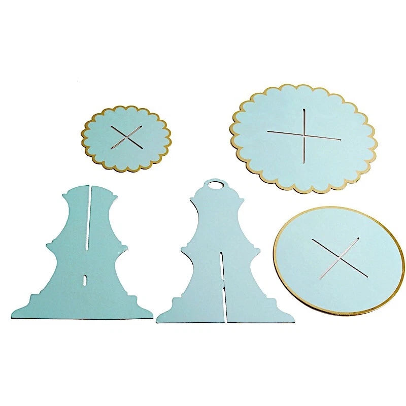 Home Collection 13" 3-Tier Cardboard Cupcake Stand