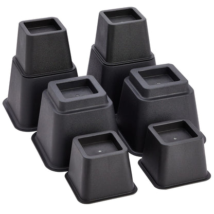 Set of 8 Adjustable Bed Risers