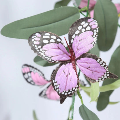 Home Collection 3-Pack Assorted Faux Butterfly Flower Garlands