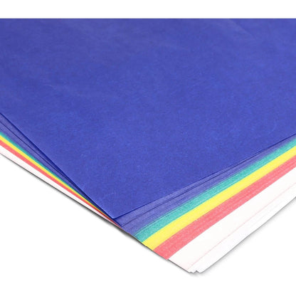 50-Pack Carbon Transfer Paper – 9 x 11", Multicolored
