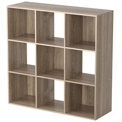 Home Collection 9 Cube Storage Organizer Bookshelf
