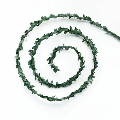 Home Collection 18FT Artificial Green Leaf Vine Garland