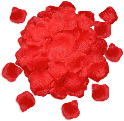 Home Collection Red Artificial Rose Petals – Silk Fake Flower Petals