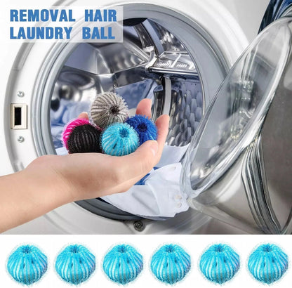 10× Reusable Pet Hair Remover Laundry Balls