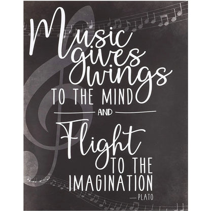 Music Classroom Posters with Inspirational Quotes