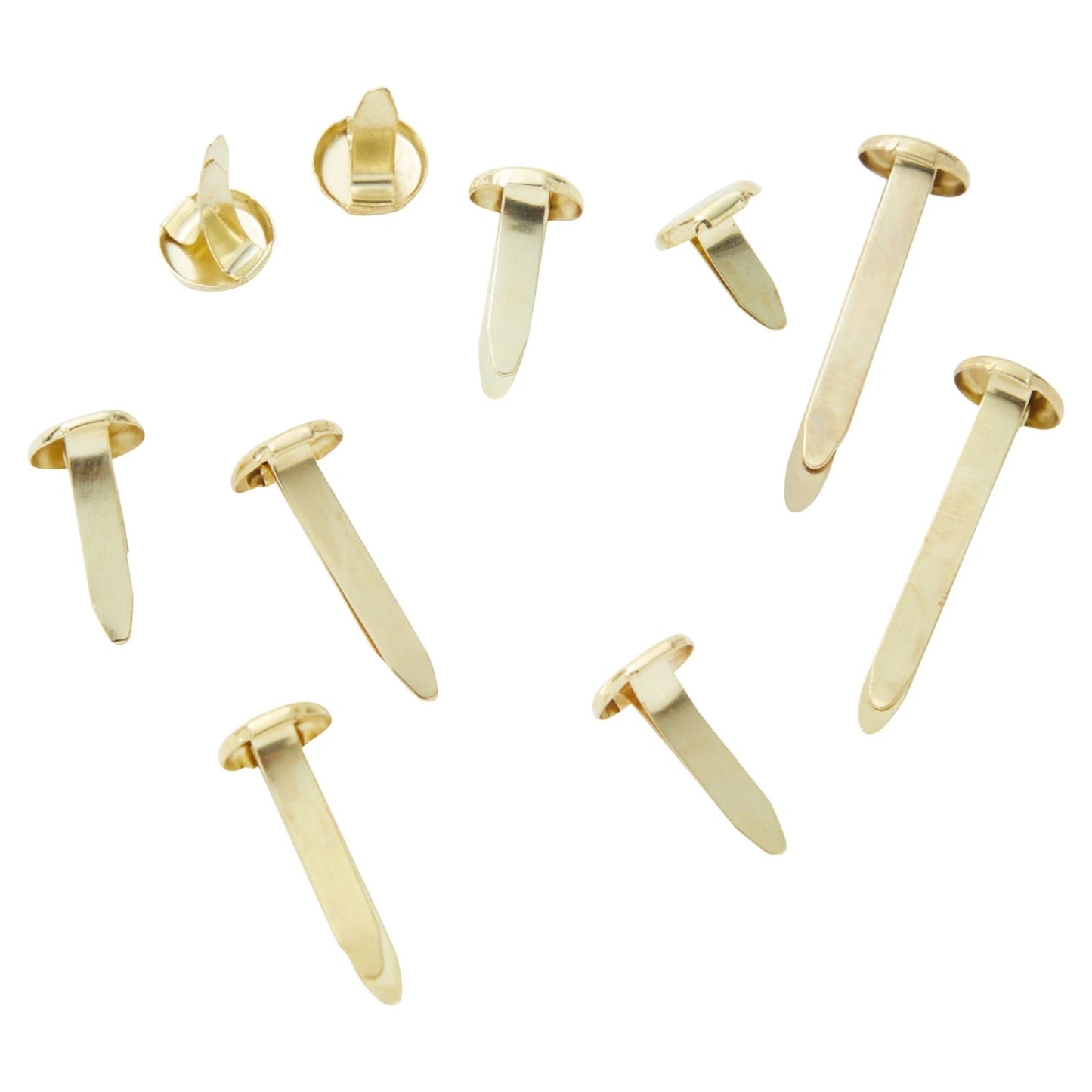 500-Piece Assorted Mini Paper Fasteners