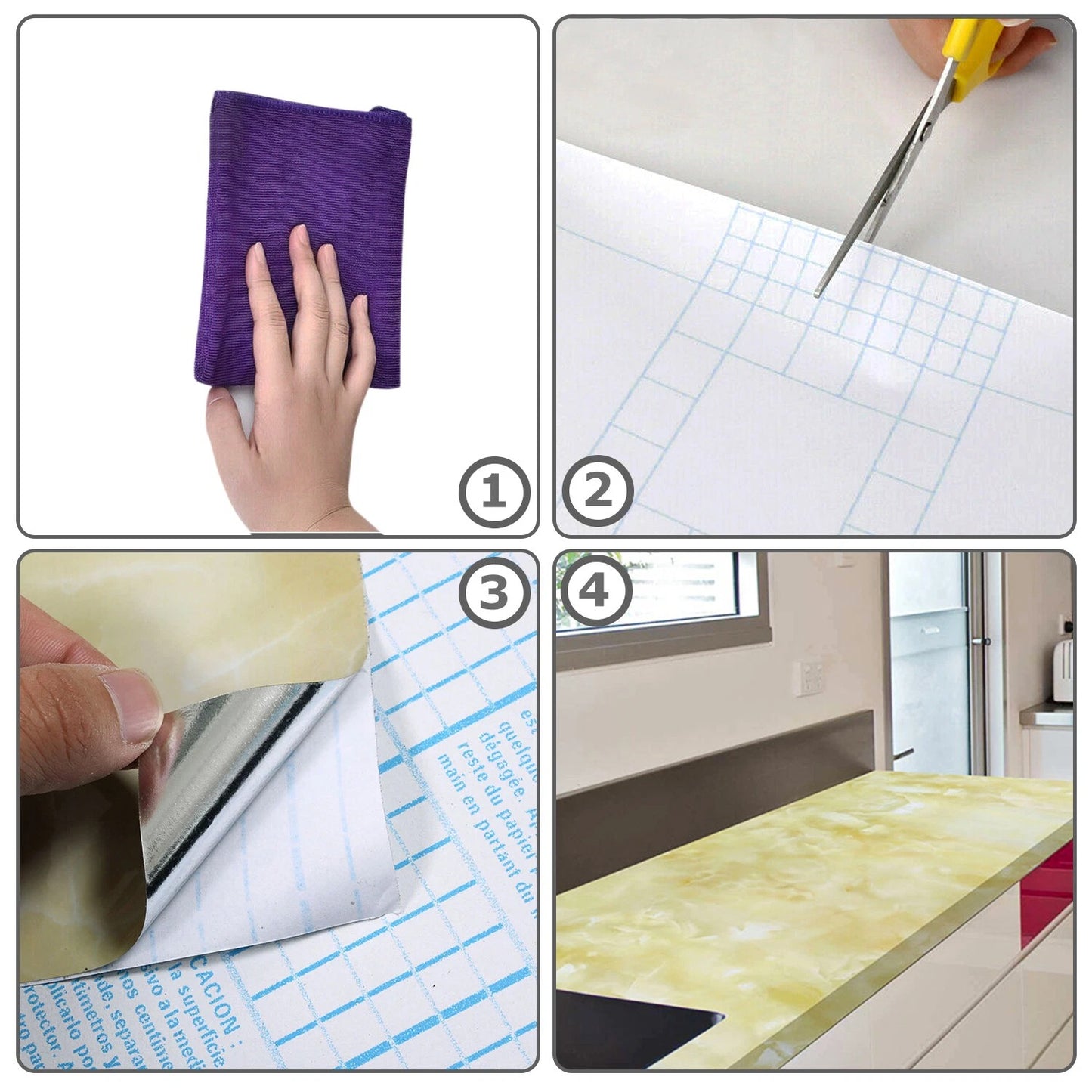 Home Collection Marble Self-Adhesive Peel and Stick Wallpaper