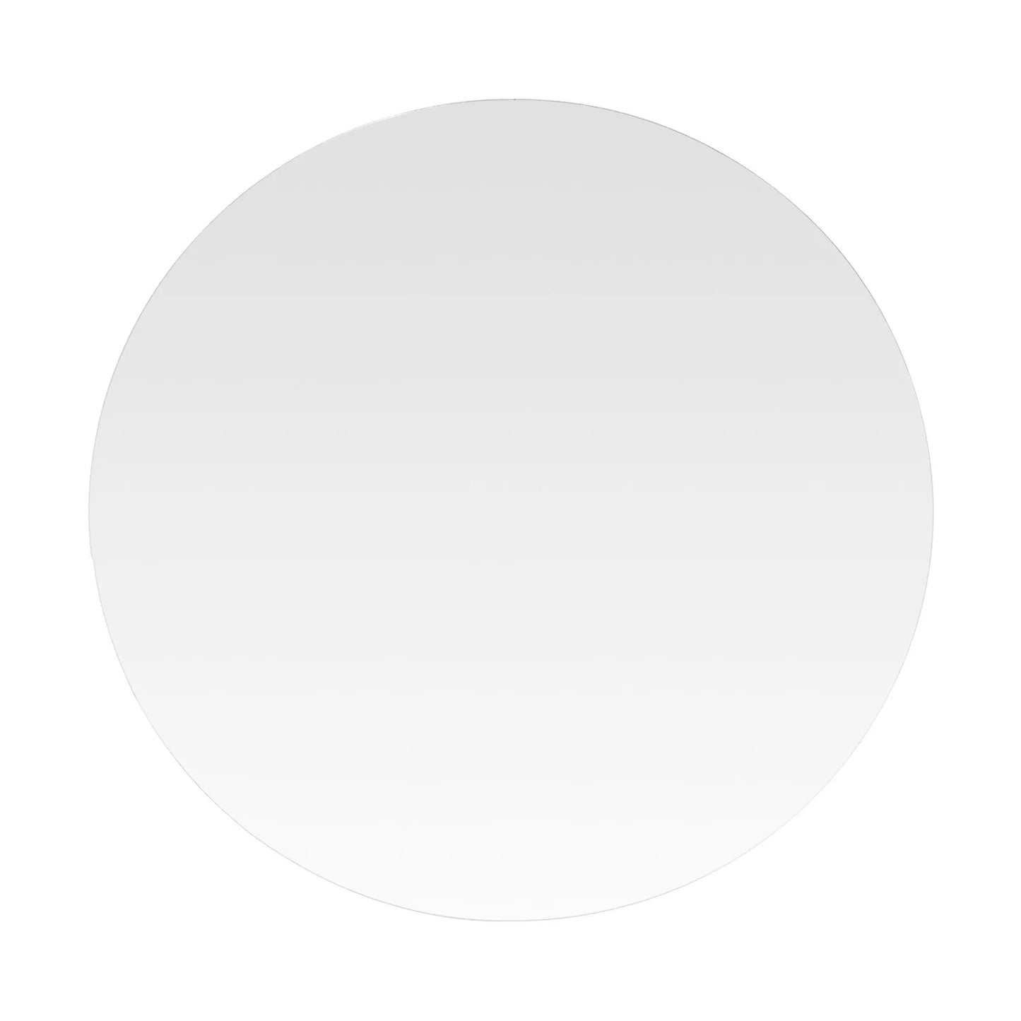 18 PCS 6-Inch Acrylic Mirror Trays Set