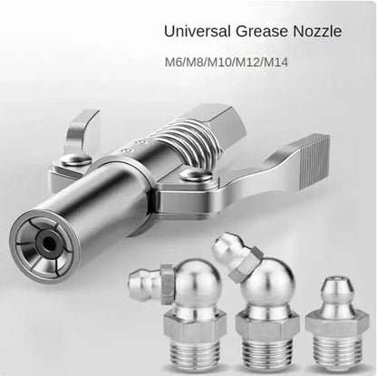Grease Gun Coupler – Double Handle, High Pressure