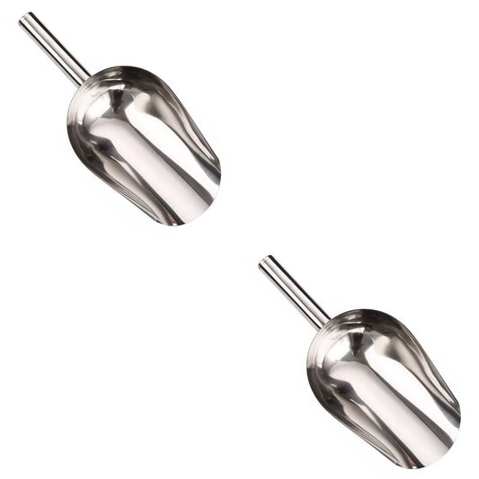 2-Pack 12oz Stainless Steel Scoops
